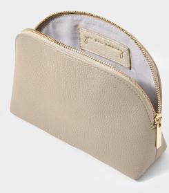 KATIE LOXTON SECRET MESSAGE MAKE UP BAG YOU ARE AMAZING TAUPE