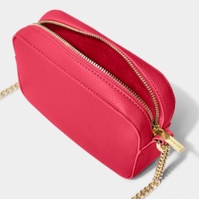 KATIE LOXTON Millie Mini Crossbody fuchsia