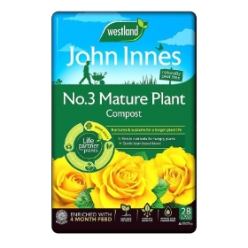WESTLAND JOHN INNES NO.3 MATURE PLANT COMPOST 28L