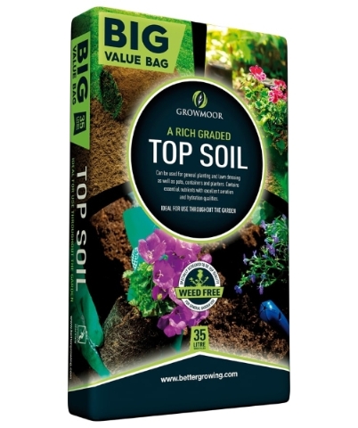 GROWMOOR TOP SOIL 35L