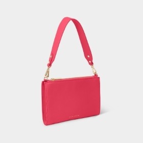 Katie Loxton Reya Small Shoulder Bag Fuschia