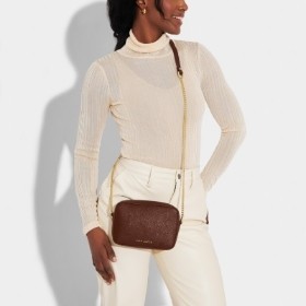 KATIE LOXTON Millie Mini Crossbody chocolate
