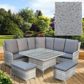 VERONA DELUXE LARGE CORNER SET WITH CUSHIONS