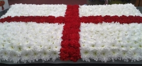 Bespoke Funeral St George Flag