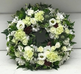 Funeral Wreath ~ Neutral