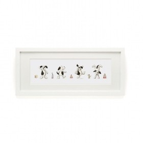 Jellycat Bashful Puppy Framed Print