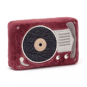 JELLYCAT WIGGEDY RECORD PLAYER