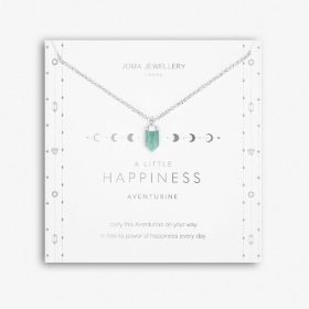 JOMA A LITTLE HAPPINESS AVENTURINE NECKLACE