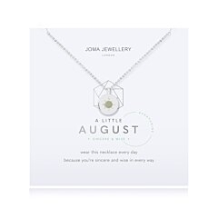 JOMA A LITTLE NECKLACE AUGUST BIRTHSTONE