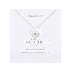 JOMA A LITTLE NECKLACE AUGUST BIRTHSTONE