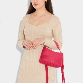 Katie Loxton Evie Crossbody Bag Fuchsia