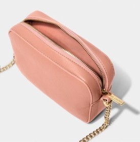 KATIE LOXTON MILLIE MINI CROSSBODY BAG CORAL