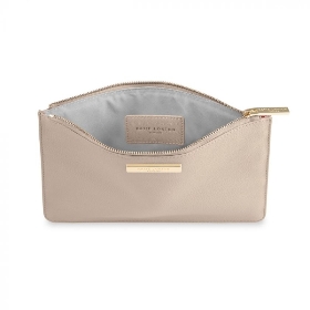 KATIE LOXTON SOFT PEBBLE POUCH NUDE