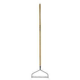 KENT & STOWE CARBON STEEL LONG HANDLED SOIL RAKE