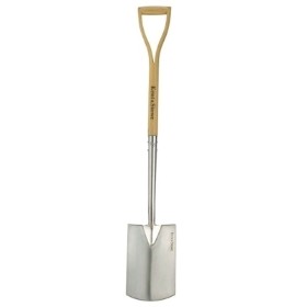 KENT & STOWE STAINLESS STEEL DIGGING SPADE