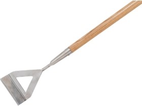 KENT & STOWE STAINLESS STEEL LONG HANDLED DUTCH HOE