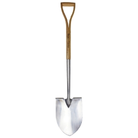 KENT & STOWE STAINLESS STEEL POINTED SPADE