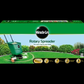 MIRACLE GRO ROTARY SPREADER
