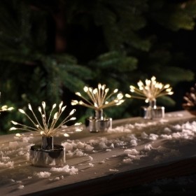 NOMA 6 WARM WHITE FIREWORK TEALIGHTS