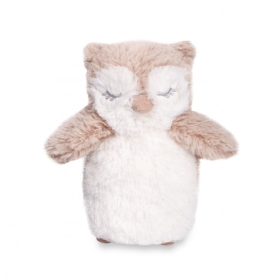 KATIE LOXTON OWL BABY TOY DREAM BIG LITTLE ONE WHITE AND OATMEAL