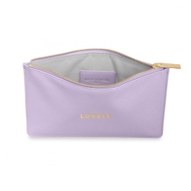 KATIE LOXTON PERFECT POUCH HELLO LOVELY LILAC