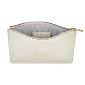 KATIE LOXTON PERFECT POUCH SUSTAINABLE STYLE ONE IN A MILLION GREY