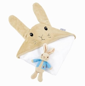 Peter Rabbit Soft Toy and Cuddle Robe Gift Set