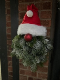 Santa Gonk Christmas Wreath