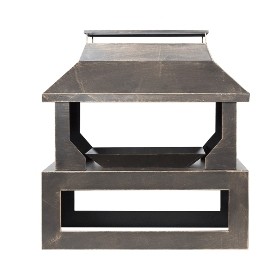 STONEHURST STEEL OUTDOOR FIREPLACE