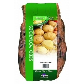 TAYLORS 2KG PENTLAND DELL MAIN CROP SEED POTATOES