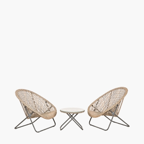 TOBS FOLDABLE LOUNGER SET